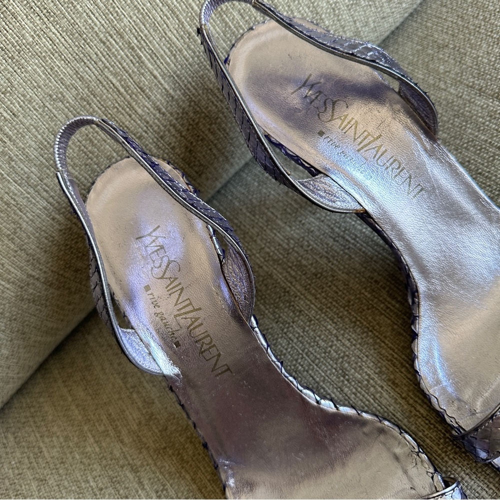 Yves Saint Laurent Rive Gauche Heels - image 8